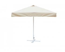 Зонт квадратный 2.5 х 2.5 м (8 спиц) алюминий, с воланом