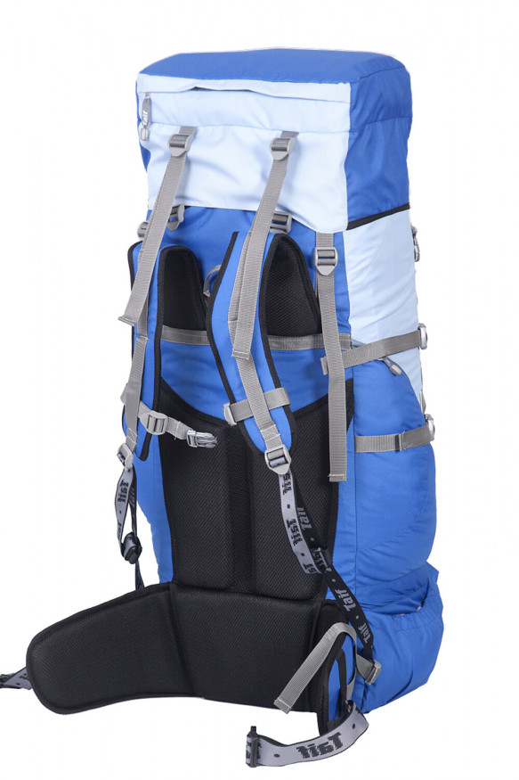 Рюкзак туристический Хальмер 1, с латами, синий-голубой, 120 л, ТАЙФ