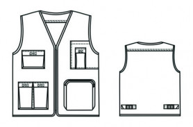 Жилет рыболовный "Юниор", Сталкер