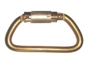 Карабин стальной трапеция "keylock", 50 кН, Ринг