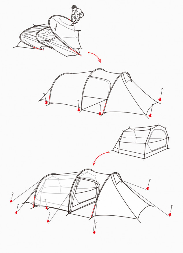 Палатка Naturehike Opalus 2-местная
